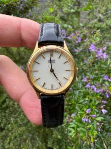 Đồng Hồ Si Nhật Nữ * CITIZEN - Eco-Drive - E031 - Chống nước 50 mét - Size 25.8 mm - Dây da . Bảo hành 12 tháng - G.39