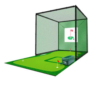 GP | Indoor Outdoor Golf Practice Net Swinging Hit Training Cage