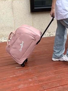 SAFARI Duffel Bag Large Capacity Travel Bag Durable Hand Carry Luggage Bag with Wheel High Quality Luggage