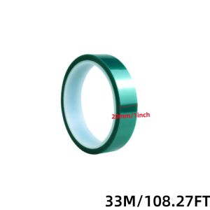 33M/roll Green PET Film with High-Temperature Heat-Resistant PCB Solder Suitable for Powder Coating Anodizing Circuit Board