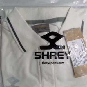 Shrey Premium Off White Cricket Shirt Full Sleeves(MLXLXXL)