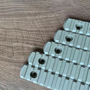 MLOK MOE Keymod rail accessories 20mm rail hole spacing leather rail guard strip metal Keymod rail bracket