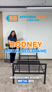 AF Home Rodney Metal Bed Frame | Heavy-Duty Bunk Bed Space-Saving