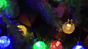 LED Bulb Christmas Light 10M 100 LED Multicolor String Lights Fairy Lamp with 8 Lighting Mode Outdoor Waterproof Crystal Globe Lights for Garden Xmas Tree Patio Party