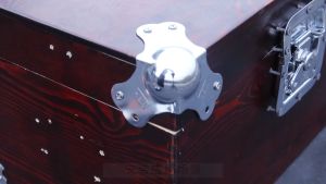 4PCS Ball Corner Stainless Steel Metal Ball Shock Corner Guard Stackable For Cabinets Wooden Box