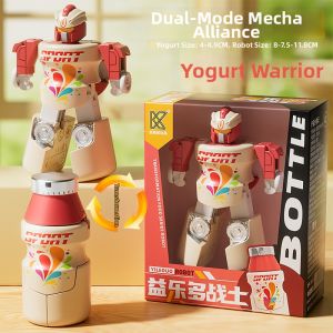 YIXIN | Food Transforming Toy Intelligence Educational Burger Car Robot