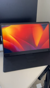 【Local Warehouse】VFLOW Portable Monitor Portable Monitor 16.1 Inch 1080P 144HZ Ultra-Slim for Laptop Monitor100% SRGB External monitoDual Speakers Extender Display. with Smart Cover for LaptopPC Phone Xbox PS4/5【Delivered Whinin 72 Hours】