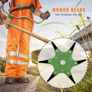 [Moscow Six] ♬ Lawn mower Wire Grass Weeding Wheel Removal Stainless Steel Grass Tray Plate for Home Garden Grass