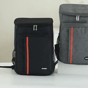 Picnic Backpack Double Shoulder Insulated Bag Outdoor Ice Bag Thickened Insulated Backpack Leak-Proof Picnic Bag