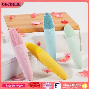 DECINIEE Electric Silicone Cleansing Instrument face cleansing brush Wireless Phototherapy Skin Ion Introducer Ultrasonic Pore Cleaner Care Tools