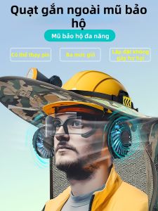 Phụ Kiện Quạt Làm Mát Có Thể Tháo Rời Cho Mũ