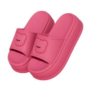 Thick Heel Slippers Womens Summer Fashion Soft Bottom Anti-Slip Comfortable Breathable Outdoor Wearable Home Slippers
