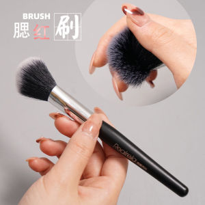 Professional Makeup Artist Large Soft Bristle Blush Brush Multi-Function Setting Powder Brush Long Handle Beauty Tool