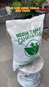 MEDIA TANAM CAHAYA TANI KECIL TANAH ORGANIK KEMASAN PABRIK - CAHAYA TANI KECIL