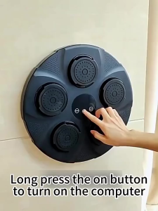 【COD】Electronic Boxing Target | Smart Wall Punch Pad Trainer with Music & Light | Fitness Training Boxing Board for Adults & Kids | Home Gym Equipment