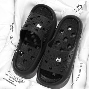 MONLEYTA | Womens Bathroom Hollow Out Slippers Indoor Home Bathroom Cool Sandals Quick Dry Anti-Slip For Spring Summer Autumn Winter