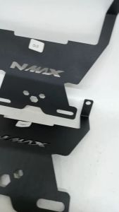 Breket dudukan plat no depan laser Nmax & breket Kumis