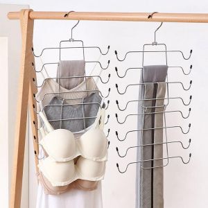 Multi-layer Bra Underwear Hanger Scarf Tie Hanger Underwear Hanger Rack Suspender Hanger