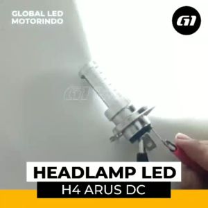 WERACE Lampu Depan Headlamp H4 Arus DC