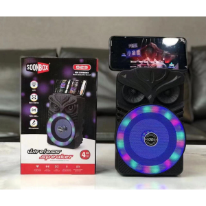 NEW ลำโพงบลูทูธ ลำโพงกระเป๋าล้อลาก 4 นิ้ว รุ่น S29 มีบลูทูธ มีเอฟเฟกต์แสงไฟLED รองรับการเชื่อต่อลำโพงสองตัวพร้อมกัน เพื่อเสียงแบบ Stereo รองรับไมโครโฟน บลูทู ธ USB การ์ด TF วิทยุ