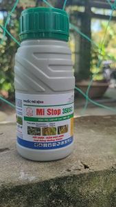 [VTNN TIEN KHOA] Thuốc trừ lem lép hạt lúa thán thư rỉ sắt khô vằn Mi Stop 350SC  ( Mistop) chai 240ml