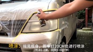 CarJay Car Vehicle Headlamp High Light Restorer Liquid Spray Cleaning Repair Polishing 130ML 450ML