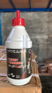 Cairan Penambal Ban Tubeless HOGAMA | cairan penambal Ban Motor dan Mobil 350ml