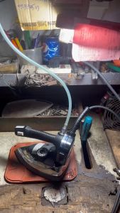 Bàn ủi bình nước treo công nghiệp ES-94A màu cam ( HÌNH THẬT) mẫu mới