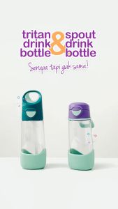 B.BOX TRITAN DRINK BOTTLE (12m+) / DRINK BOTTLE TRITAN ( BOTOL MINUM ANAK SEKOLAH) / bbox botol minum / b box / b.box botol