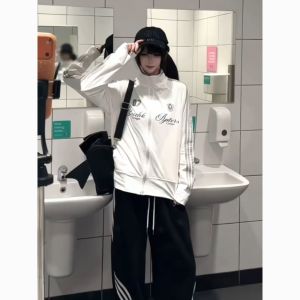 ZHUOCAN | Sun Protection Cool Ice Silk Letter Print Jacket