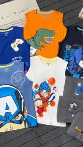 Đồ bộ bé trai size đại xuất kiểu tay sát nách thun cotton vnxk Jennie kids J507