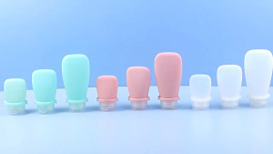 30/60/90ML Portable Silicone Refillable Bottle Empty Travel Packing Press Shampoo Cosmetic Tools