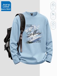 Jeanswest | Áo Thun Dài Tay Nam Thiết Kế Dopamine Cotton