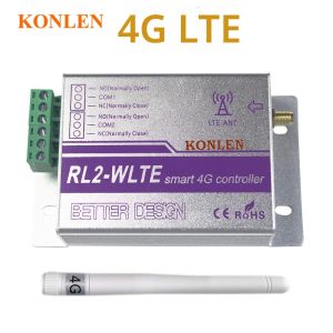 RL2 GSM 4G Smart Controller รีเลย์สวิทช์จับเวลา SMS App รีโมทคอนโทรลเครื่องใช้ภายในบ้านอัตโนมัติประตูเปิดปิดนาฬิกาปลุก