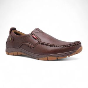 ARKENS AR-001 Sepatu Kulit Slip On Pria Anyaman Rempel 3 Warna Tan Coklat Hitam Sepatu Formal Sepatu Kerja Sepatu Kantor Flat Shoes Kasual