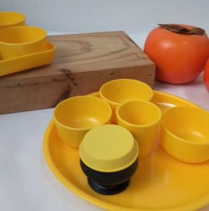 ชุดข้าวพระ ชุดข้าวบูชาพระ  ชุดถวายข้าวพระ ชุดถวายข้าวศาลเจ้าที่ ชุดข้าวพระพุทธ  ไหว้พระ ไหว้เจ้า ศาลพระภูมิ ถวายเจ้าที่ 4.5นิ้ว - 6นิ้ว พลาสติก