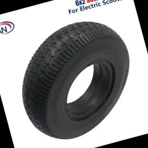 6Inch Solid Tire Wheels 6x2 Explosion-Proof Tire For Electric Scooter Wheelchair Wheel Chair Truck F0 Pneumatic