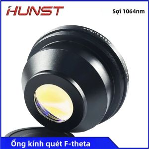 Ống Kính Quét HUNST F-theta JGSL-1064nm Cho Máy Khắc Laser Sợi Quang 50-400mm F80-525mm Phụ Kiện Ống Kính Trường Kính