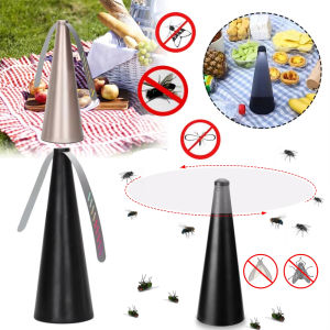 Fly Repeller Table Fan USB Or AA Battery Powered Insect Fly Repeller Fans Portable Pest Control Outdoor Indoor Keep Flies Away