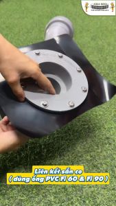 Mặt Bích Co Fi 60-90mm Aqua Mina | Giúp Liên Kết Bạt HDPE Với Ống PVC Bảo hành 05 năm