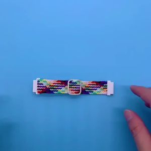 22mm 20mm Braided Strap For Garmin D2 Air X15/Forerunner 570 965 165 970 265 band For Venu 4 3 2/Vivoactive 5 6 Textile Bracelet