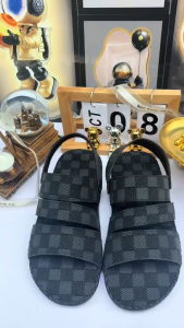 Dép Sandanl Full Caro Bản Nâng Cấp Đế Cao Su khâu toàn bộ chắc chắn thời trang nam 2025 trẻ trung năng động E1