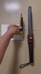 Portable handheld metal detector high sensitivity and safety super scanner sound alarm Vibration