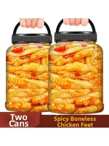 Boneless Chicken Feet with Lemon Spicy Flavor 10 lbs