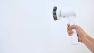 Electric Cleaning Brush 5in1 For Bathroom Kitchen Wireless Handheld Power Spin Scrubber for Dishes Pots Pans Cleaning Tools