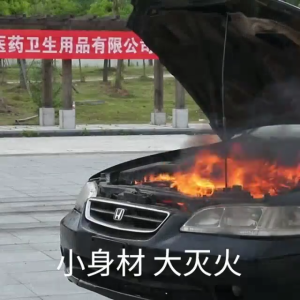 Bình chữa cháy mini Sharpots dung tích 600ml bình cứu hỏa dành cho ô tô nhỏ gọn tiện lợi