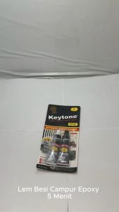 Lem Besi Campur / Plastic Steel / Stil Epoxy 5 Menit Super Poxy 48Gr