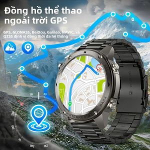 Đồng Hồ Thông Minh LIGE 5ATM Màn Hình AMOLED 1.43 Inch Gọi Thoại Chống Nước Thể Thao Ngoài Trời Pin 500mAh GPS Theo Dõi Sức Khỏe Dành Cho Nam