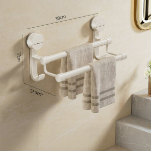 XIANGCAI | Suction Cup Installation No-drilling Wall-mounted Towel Rack