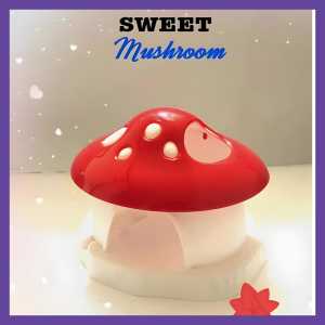 SWEET MUSHROOM HAMSTER - RUMAH JAMUR & KANDANG TIDUR HAMSTER LUCU